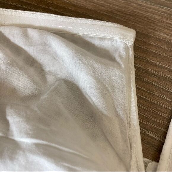 Sage White Lace Off Shoulder Long Sleeve Romper Small New Boutique - Picture 7 of 12